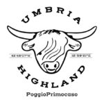 Umbria highland farm logo white background